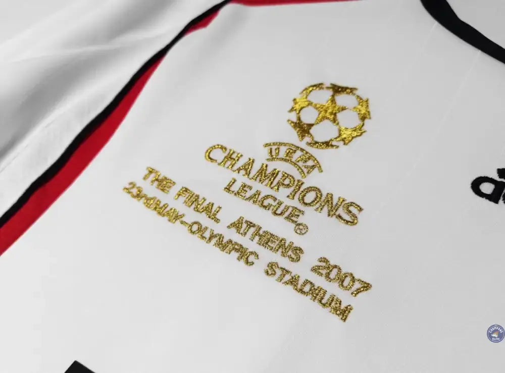 AC Milan 2006/07 Extérieur à manches longues