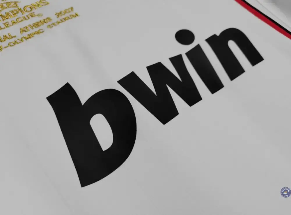 AC Milan 2006/07 Extérieur à manches longues