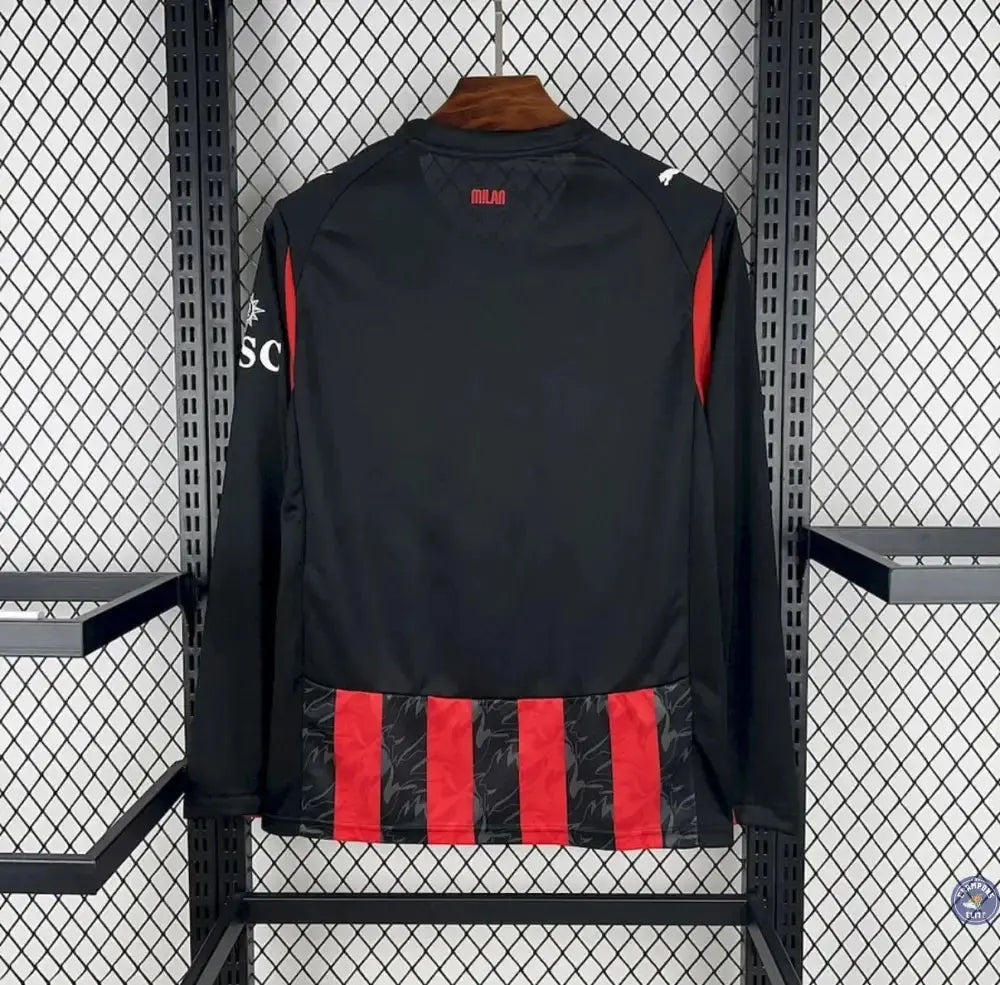 AC Milan 2025/26 Domicile à manches longues