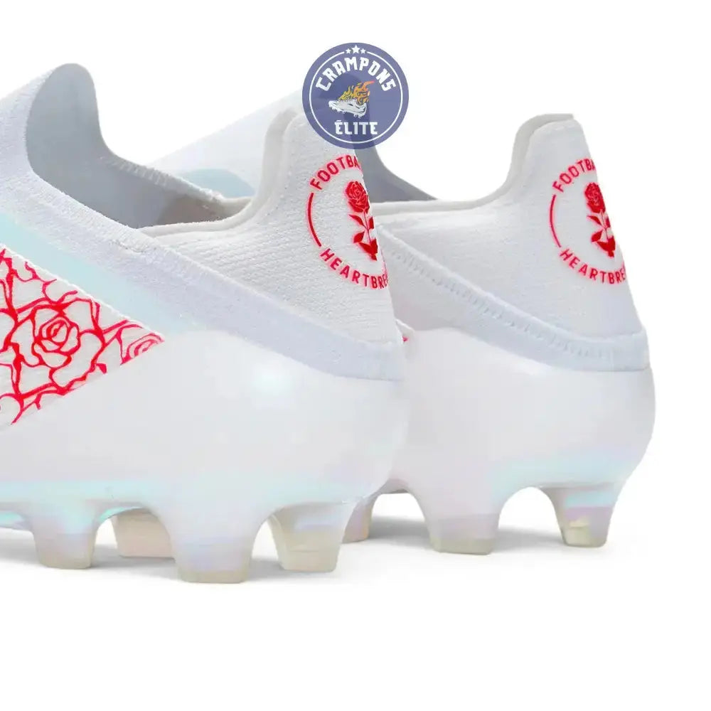 Adidas F50 Laceless Elite FG Lamine Yamal Heartbreaker - Blanc/Rose