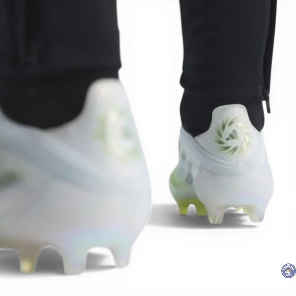 Adidas F50 Sparkfusion Low Cut Laceless FG - Blanc/Jaune Fluo
