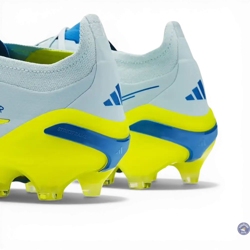 Adidas Predator Lacets FG - Ciel Cristal/Bleu Ray/Jaune Solaire