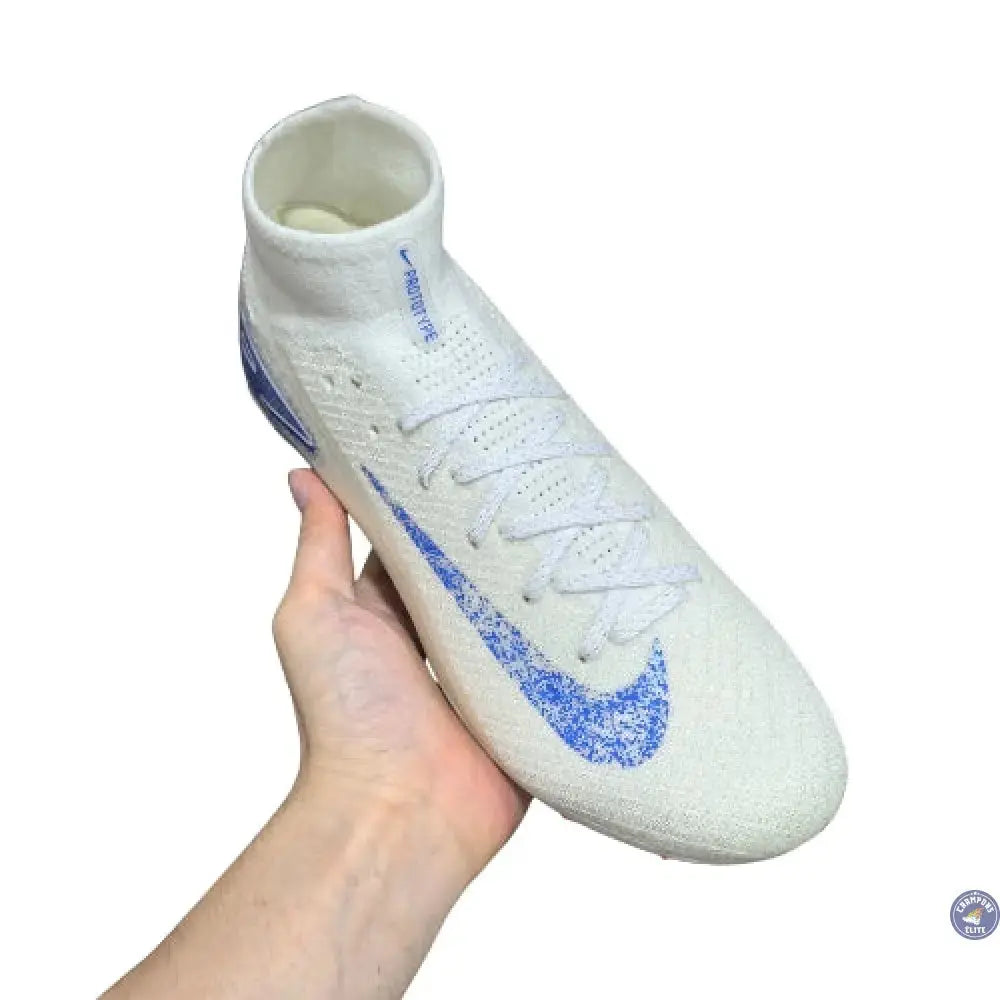 Air Zoom Mercurial Superfly 10 AG Blueprint - Blanc/Bleu