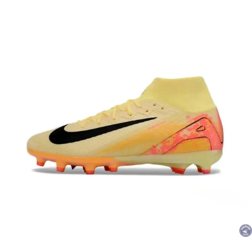 Air Zoom Mercurial Superfly 10 AG - Jaune/Rose/Noir