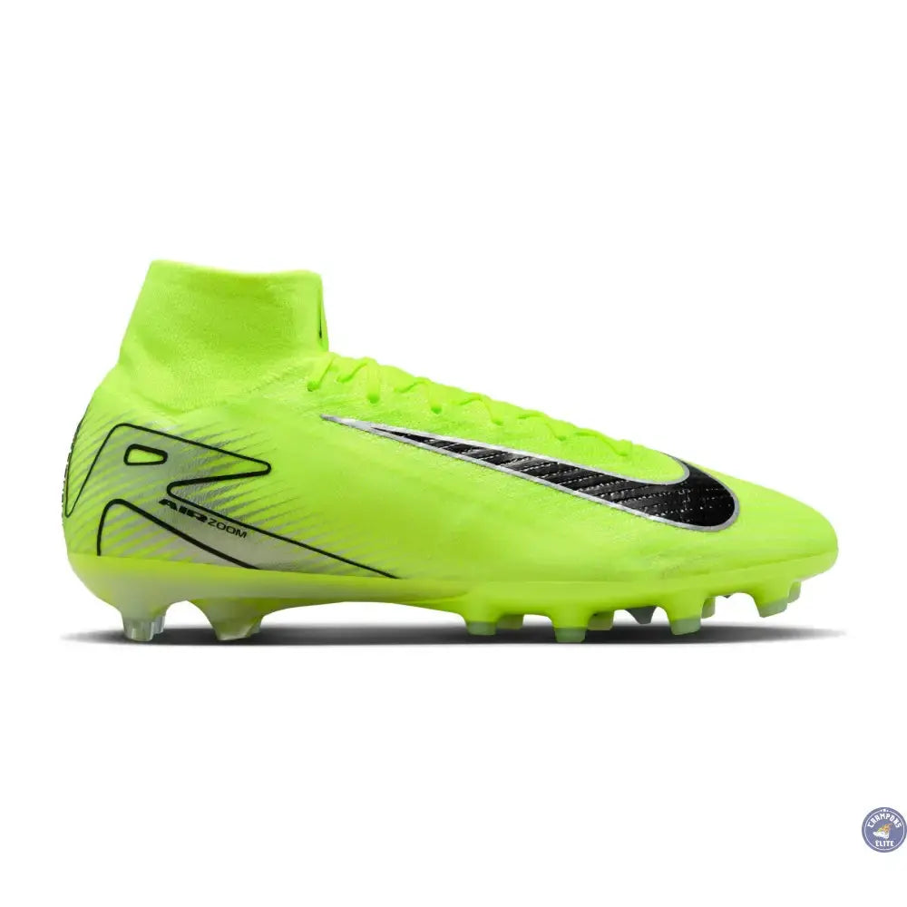 Air Zoom Mercurial Superfly 10 AG - Vert/Jaune/Argenté/Noir