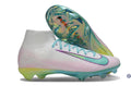 Air Zoom Mercurial Superfly 10 FG - Blanc/Turquoise/Rose/Jaune Fluo