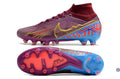 Air Zoom Mercurial Superfly 9 Academy AG Mbappé Personal Edition - Bordeaux/Doré
