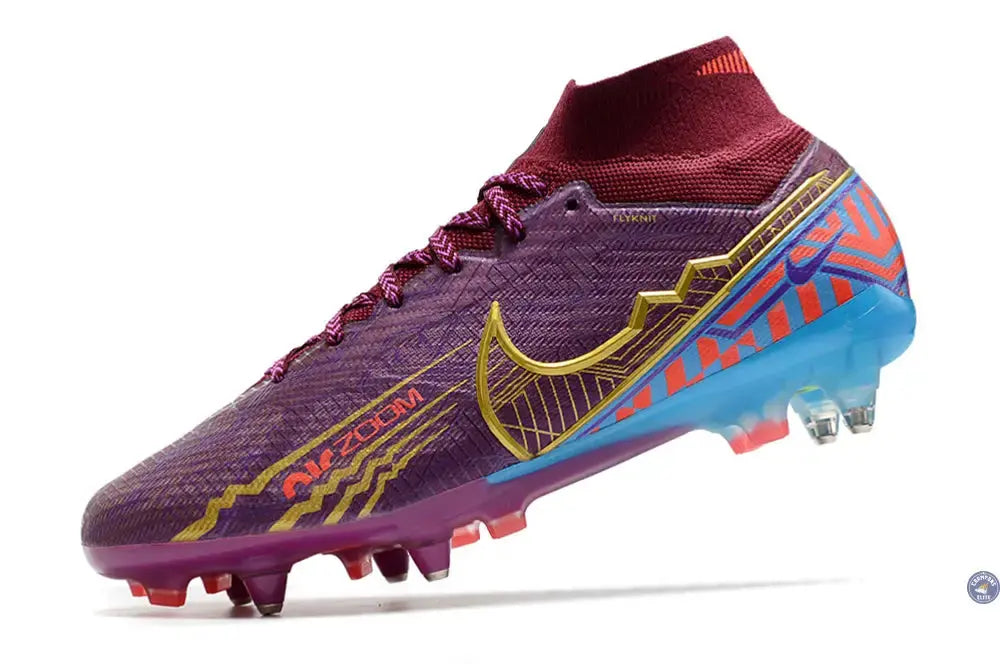 Air Zoom Mercurial Superfly 9 Academy Anticlog SG Mbappé Personal Edition - Bordeaux/Doré