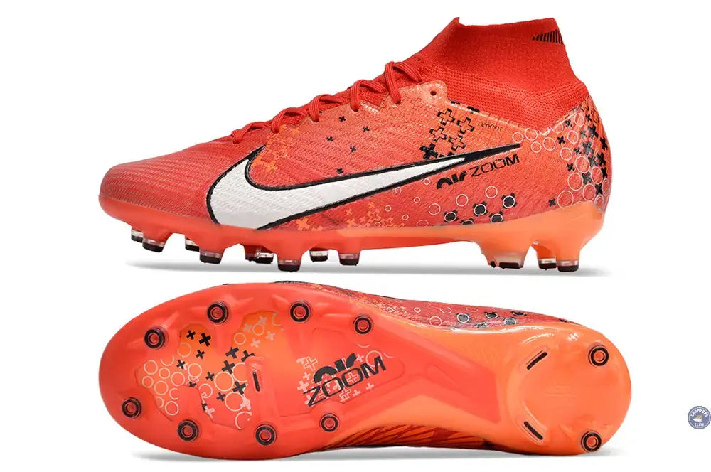 Air Zoom Mercurial Superfly 9 AG Dream Speed 7 - Rouge Cramoisi/Blanc/Bright Mandarin