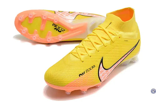 Air Zoom Mercurial Superfly 9 AG Lucent - Jaune/Crépuscule/Barely Grape