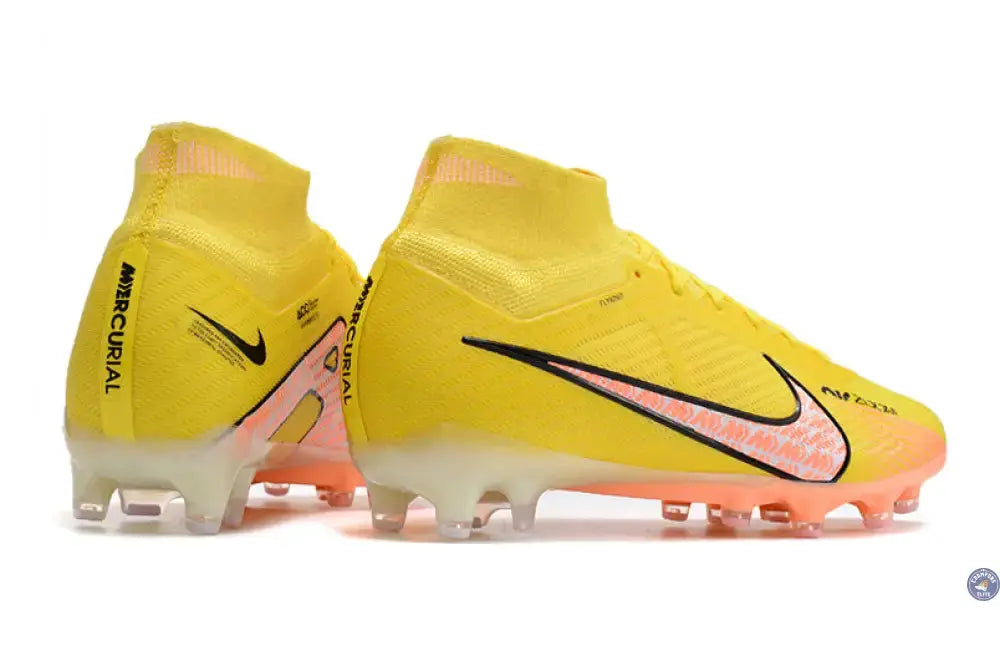 Air Zoom Mercurial Superfly 9 AG Lucent - Jaune/Crépuscule/Barely Grape