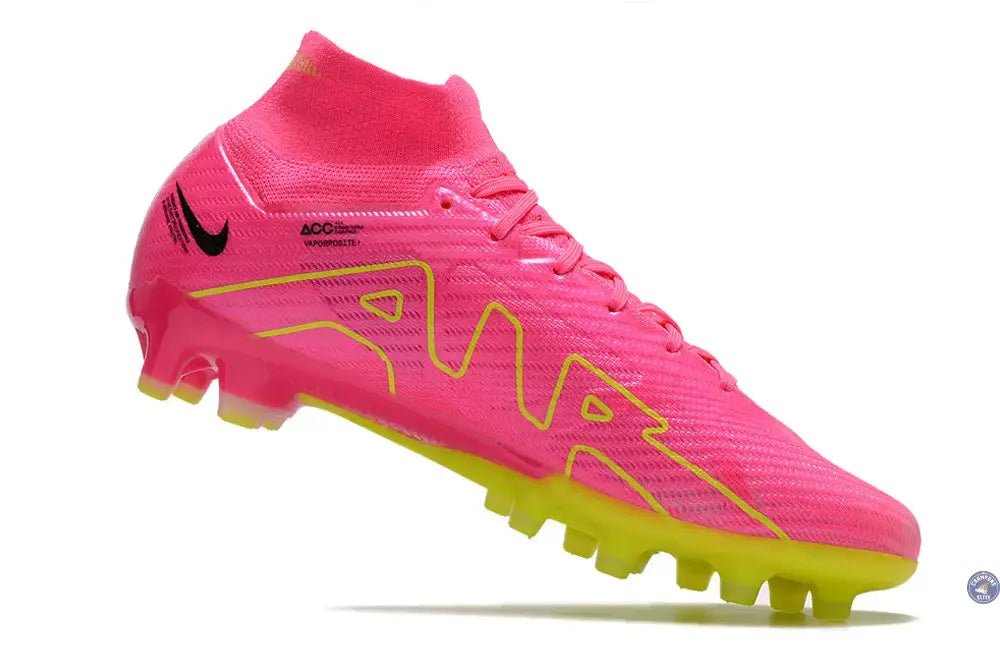 Air Zoom Mercurial Superfly 9 AG Luminous - Rose/Jaune Fluo/Gris