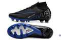 Air Zoom Mercurial Superfly 9 AG Shadow - Noir/Chrome/Bleu