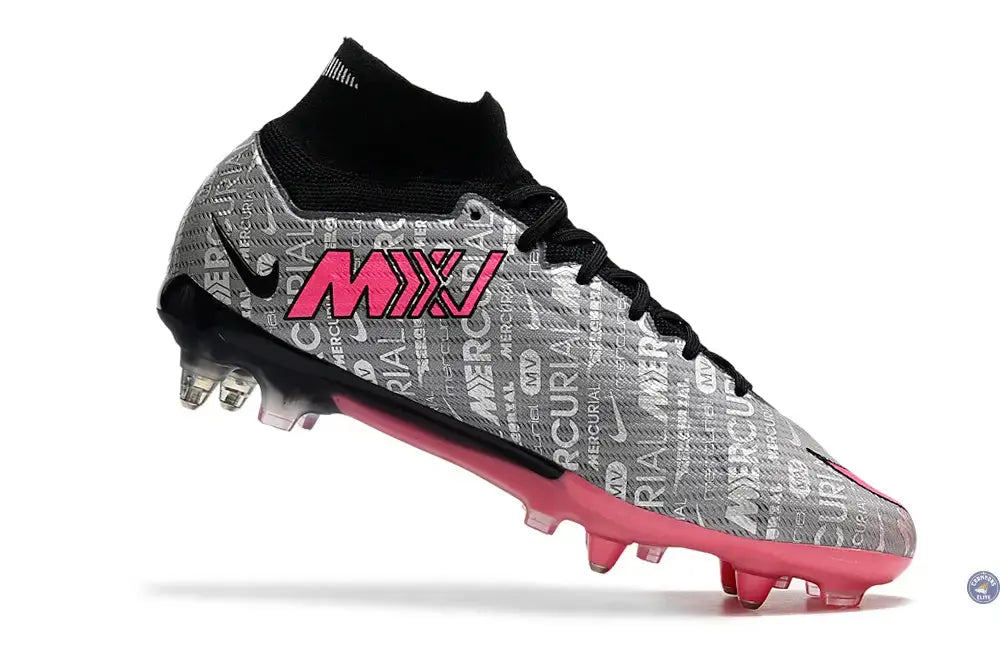 Air Zoom Mercurial Superfly 9 Anticlog 25 - Argenté/Rose/Noir