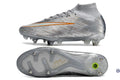 Air Zoom Mercurial Superfly 9 Anticlog SG - Argenté/Gris/Doré/Blanc