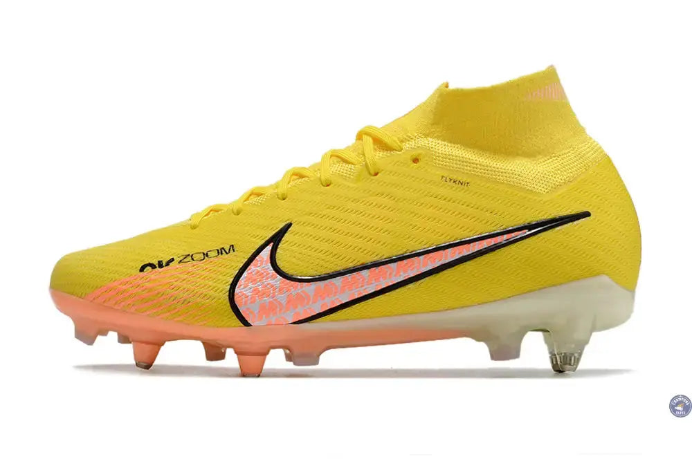 Air Zoom Mercurial Superfly 9 Anticlog SG-PRO Lucent - Jaune/Crépuscule/Doll
