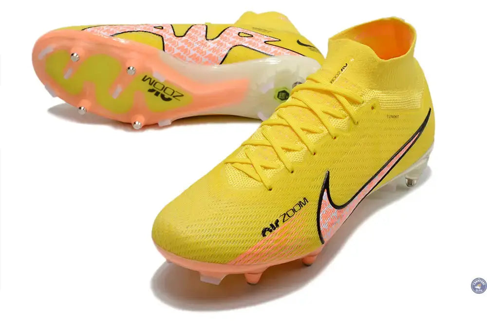 Air Zoom Mercurial Superfly 9 Anticlog SG-PRO Lucent - Jaune/Crépuscule/Doll