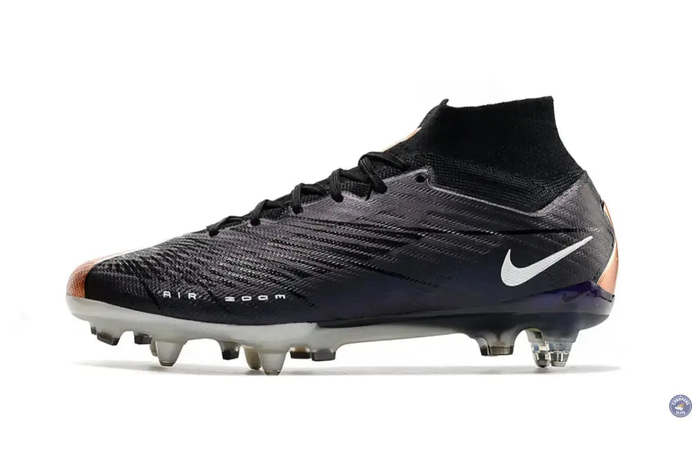 Air Zoom Mercurial Superfly 9 Anticlog SG Retro - Noir/Cuivre/Blanc ÉDITION LIMITÉE