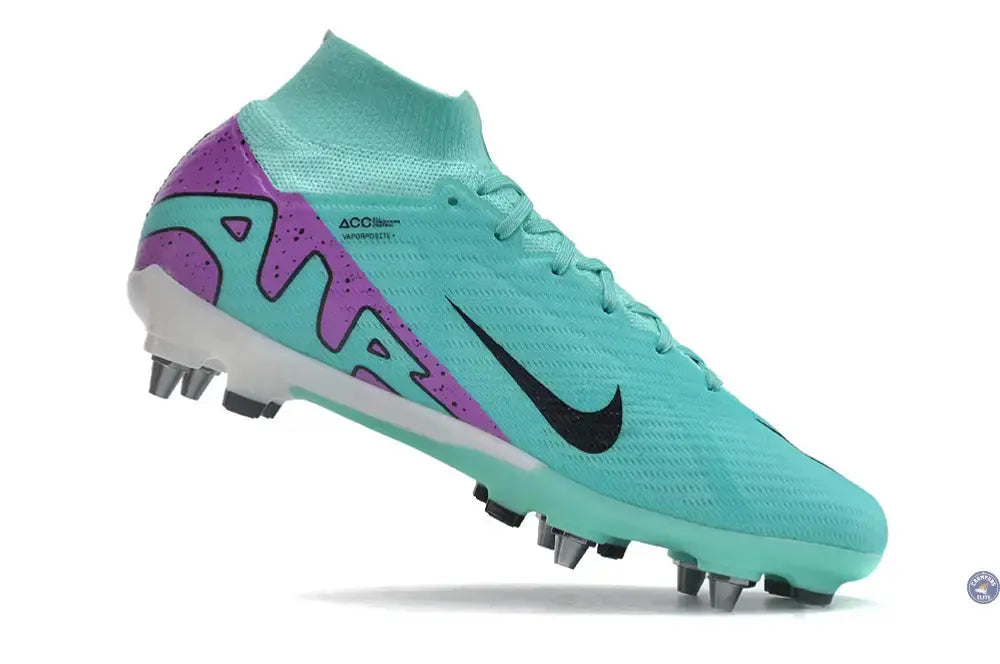 Air Zoom Mercurial Superfly 9 SG-PRO Peak Ready - Turquoise/Rose/Noir/Blanc