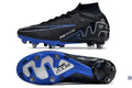 Air Zoom Mercurial Superfly 9 SG-PRO Shadow - Noir/Chrome/Bleu