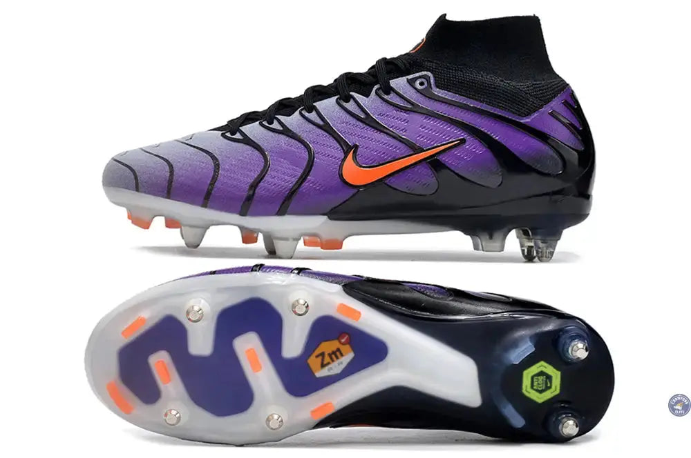 Air Zoom Mercurial Superfly 9 X Air Max Plus Anticlog SG - Voltage Purple/Orange ÉDITION LIMITÉE