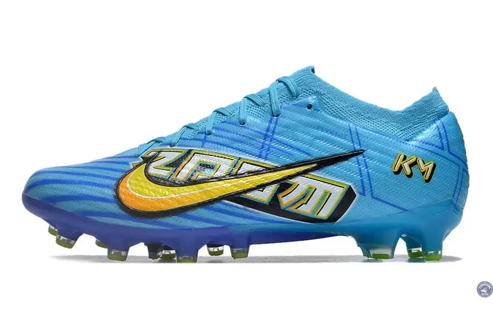 Air Zoom Mercurial Vapor 15 Academy AG Mbappé Personal Edition - Bleu/Blanc