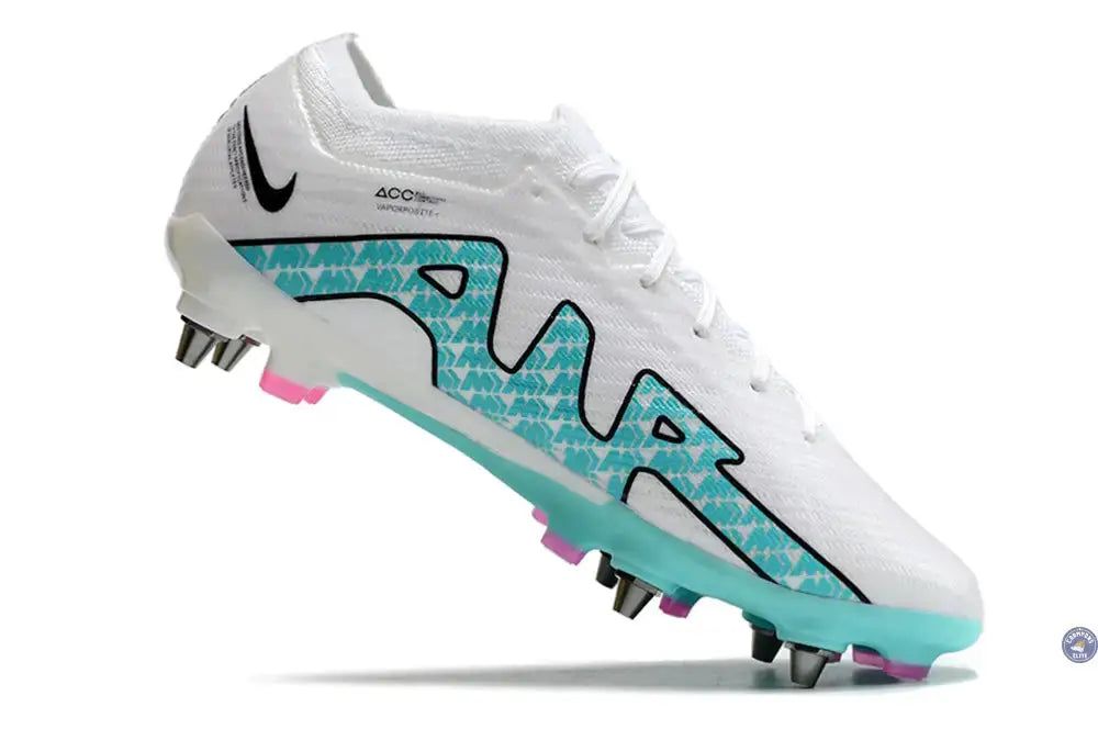 Air Zoom Mercurial Vapor 15 Academy Anticlog SG Blast - Blanc/Bleu Turquoise/Rose
