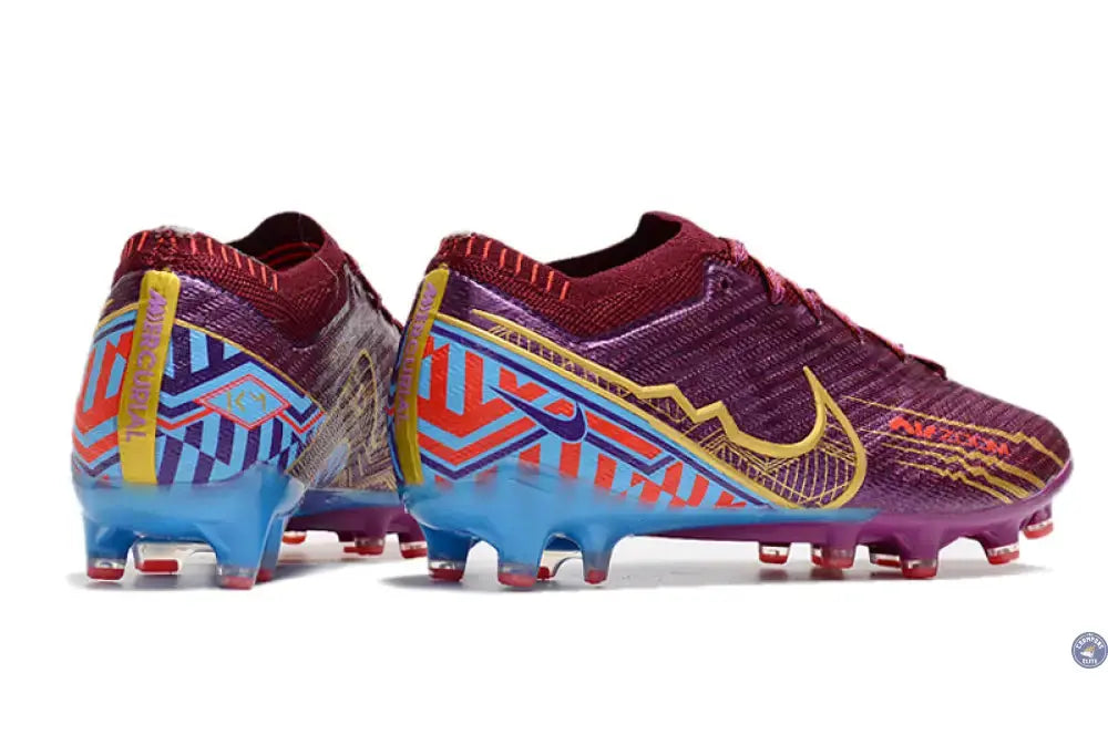 Air Zoom Mercurial Vapor 15 AG Mbappé Personal Edition - Bordeaux/Doré