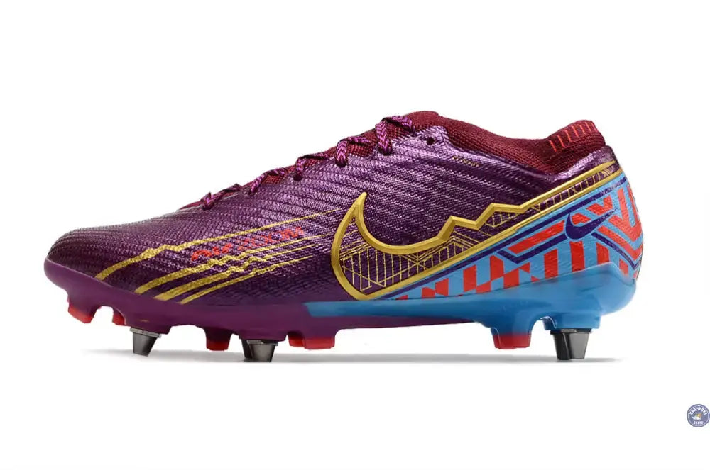 Air Zoom Mercurial Vapor 15 Anticlog SG Mbappé Personal Edition - Bordeaux/Doré