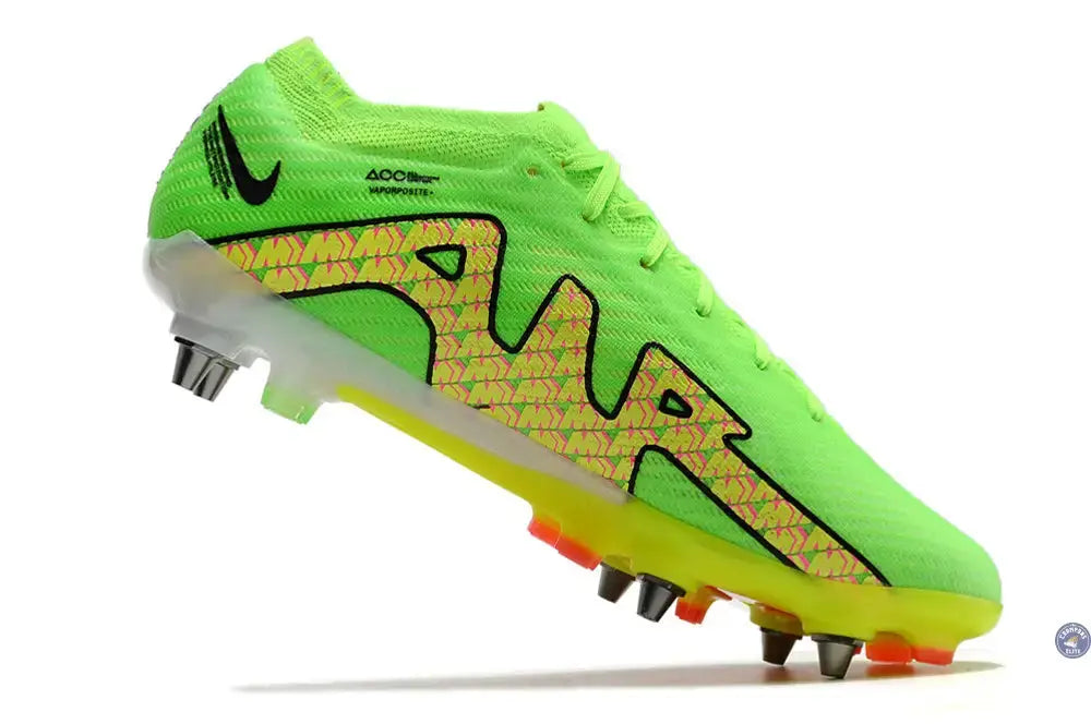 Air Zoom Mercurial Vapor 15 Anticlog SG - Vert/Jaune/Noir/Orange