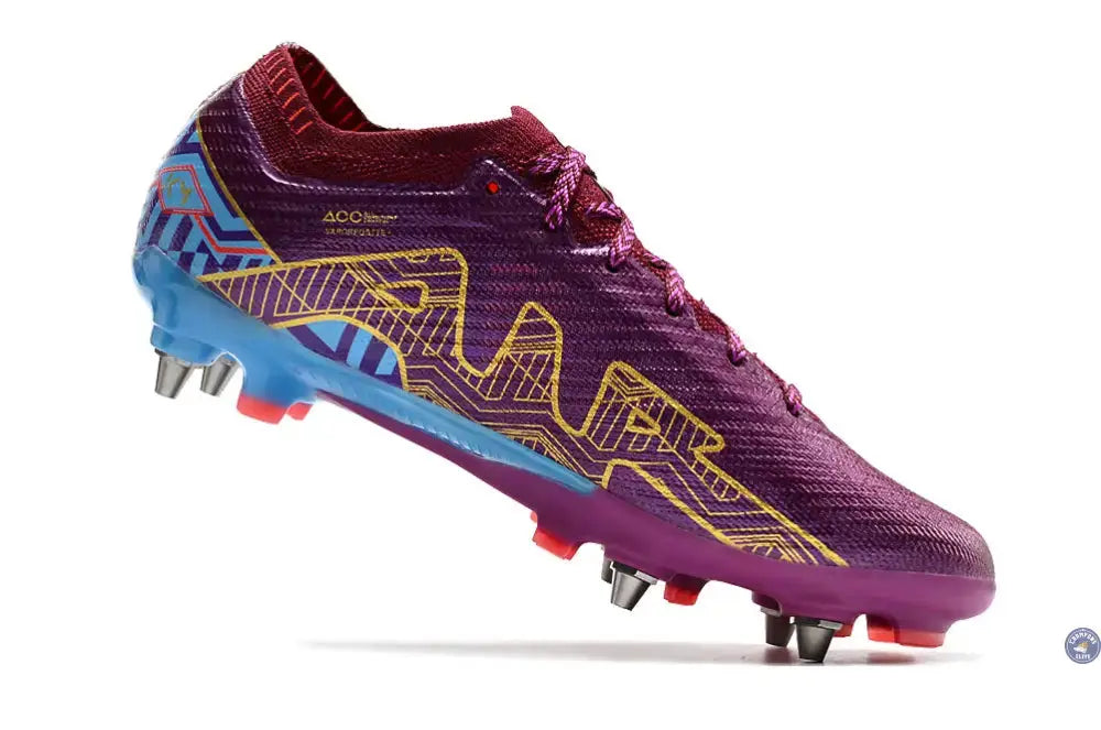 Air Zoom Mercurial Vapor 15 SG Mbappé Personal Edition - Bordeaux/Doré