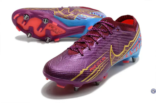 Air Zoom Mercurial Vapor 15 SG Mbappé Personal Edition - Bordeaux/Doré
