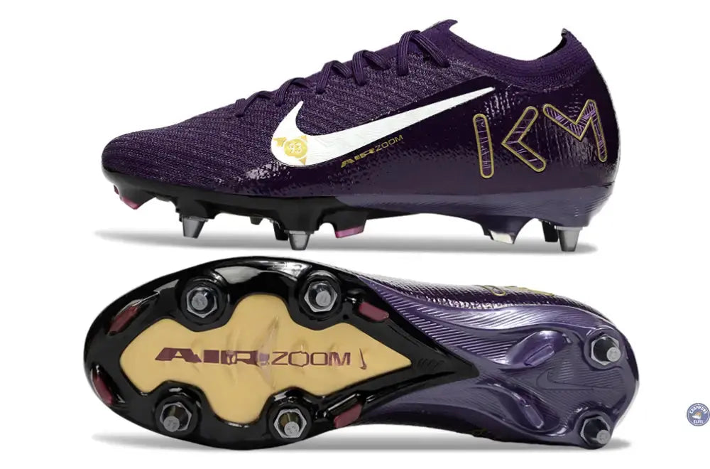 Air Zoom Mercurial Vapor 16 SG Mbappé Personal Edition - Violet/Blanc