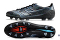 Alpha Elite FG/AG Black Pack - Noir/Rouge/Bleu