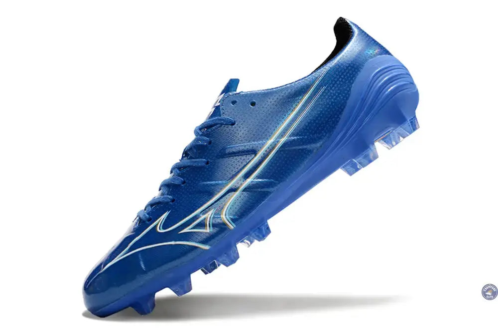 Alpha Elite FG/AG Mugen - Bleu/Blanc/Doré