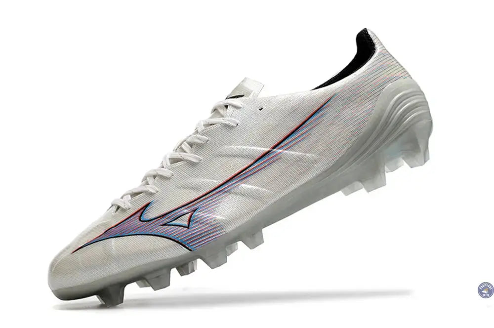 Alpha Elite FG/AG Shining - Blanc/Rouge
