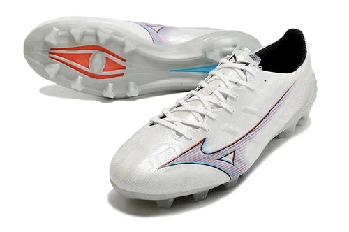 Alpha Elite FG/AG Shining - Blanc/Rouge