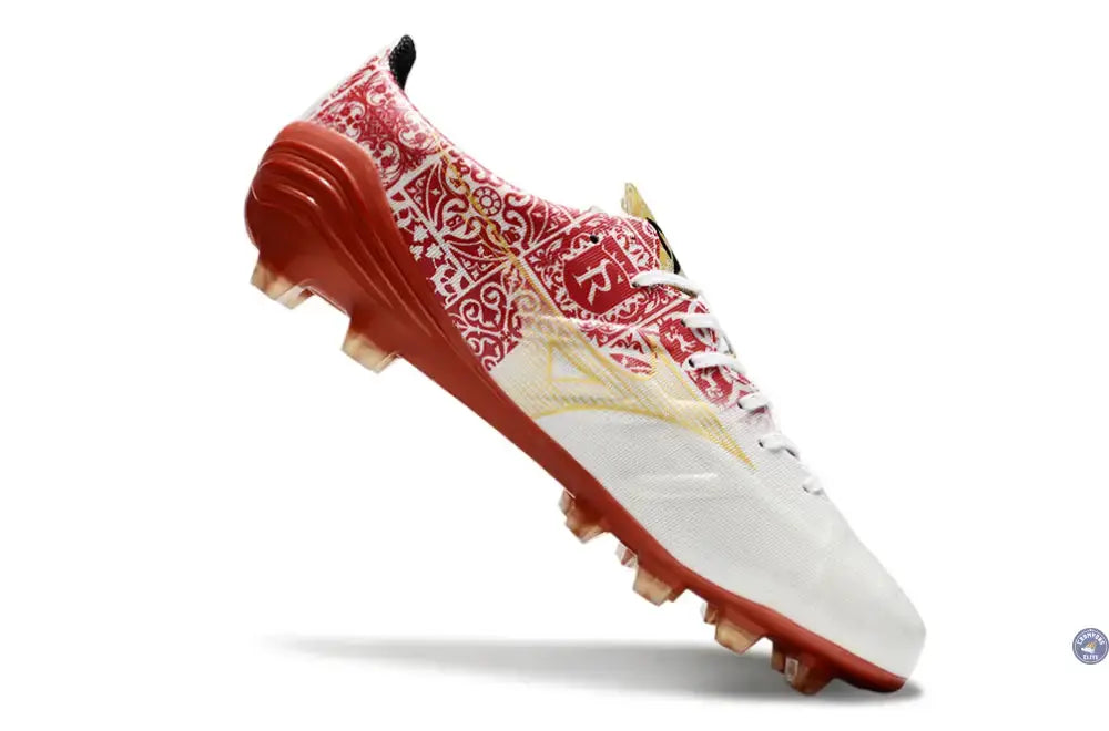 Alpha Made in Japan FG/AG Sergio Ramos 4 Vol. lll - Blanc/Doré/Rouge ÉDITION LIMITÉE