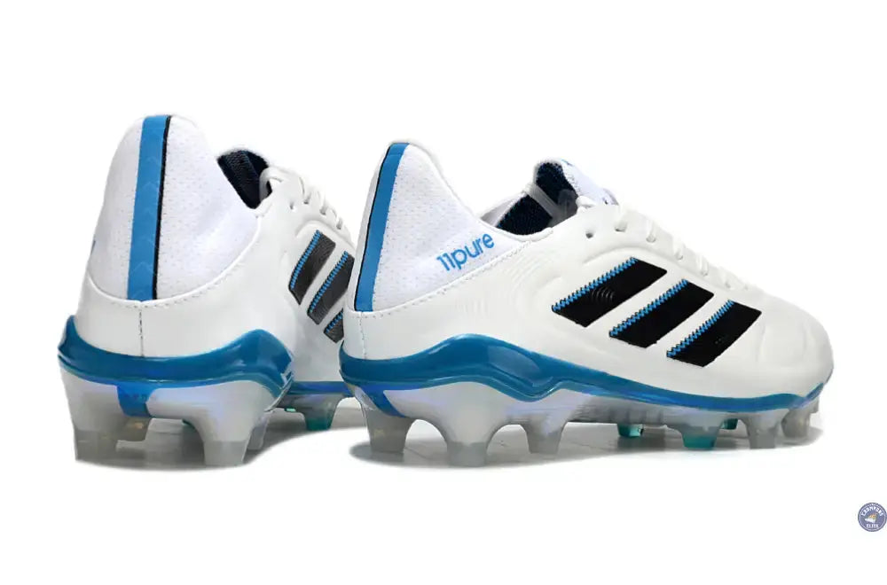 Copa 11Pure FG - Blanc/Noir/Bleu ÉDITION LIMITÉE