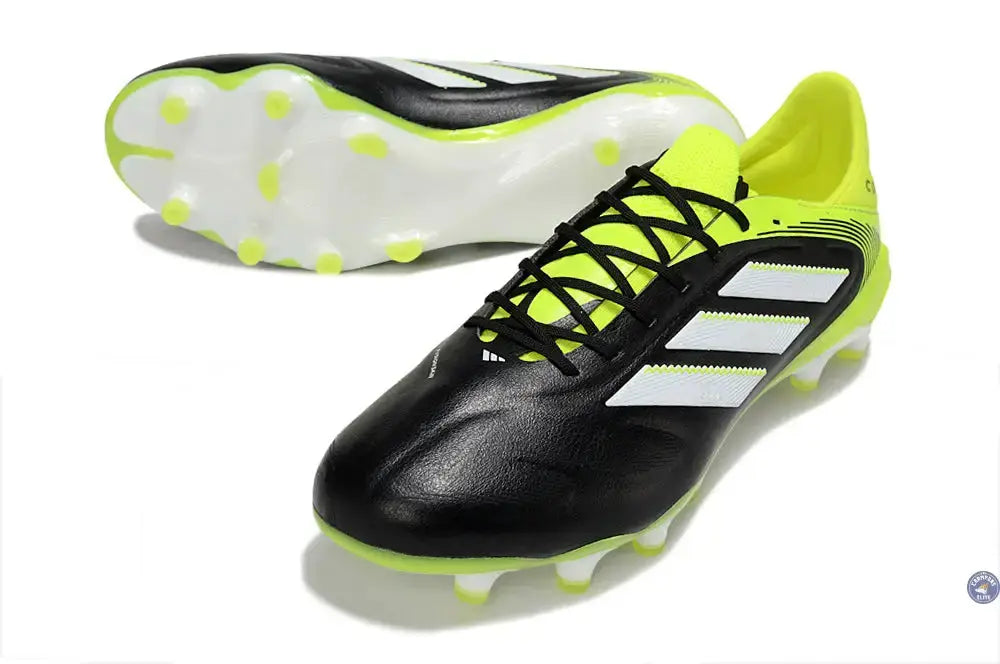 Copa Pure 3 Elite FG - Noir/Jaune Fluo/Blanc