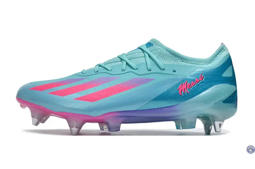 Crazyfast Messi .1 SG Bienvenido a Miami - Flash Aqua/Lucid Pink/Lucid Cyan ÉDITION LIMITÉE