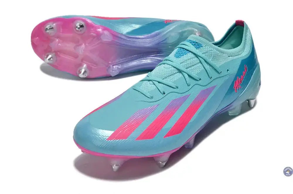 Crazyfast Messi .1 SG Bienvenido a Miami - Flash Aqua/Lucid Pink/Lucid Cyan ÉDITION LIMITÉE