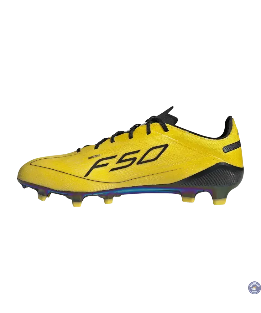 F50 ELITE ADIZERO 2010 FG REMAKE - JAUNE/NOIR ÉDITION LIMITÉE