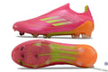 F50 Elite Laceless FG Rose/Jaune