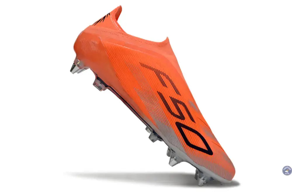 F50 Elite Laceless SG - Orange/Noir/Gris
