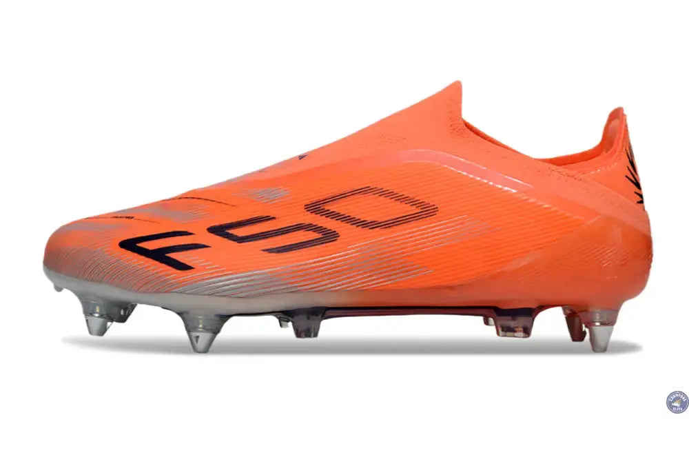 F50 Elite Laceless SG - Orange/Noir/Gris