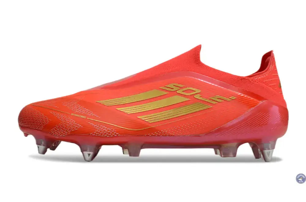 F50 Elite Laceless SG Two Horizons - Rouge/Doré/Rouge ÉDITION LIMITÉE