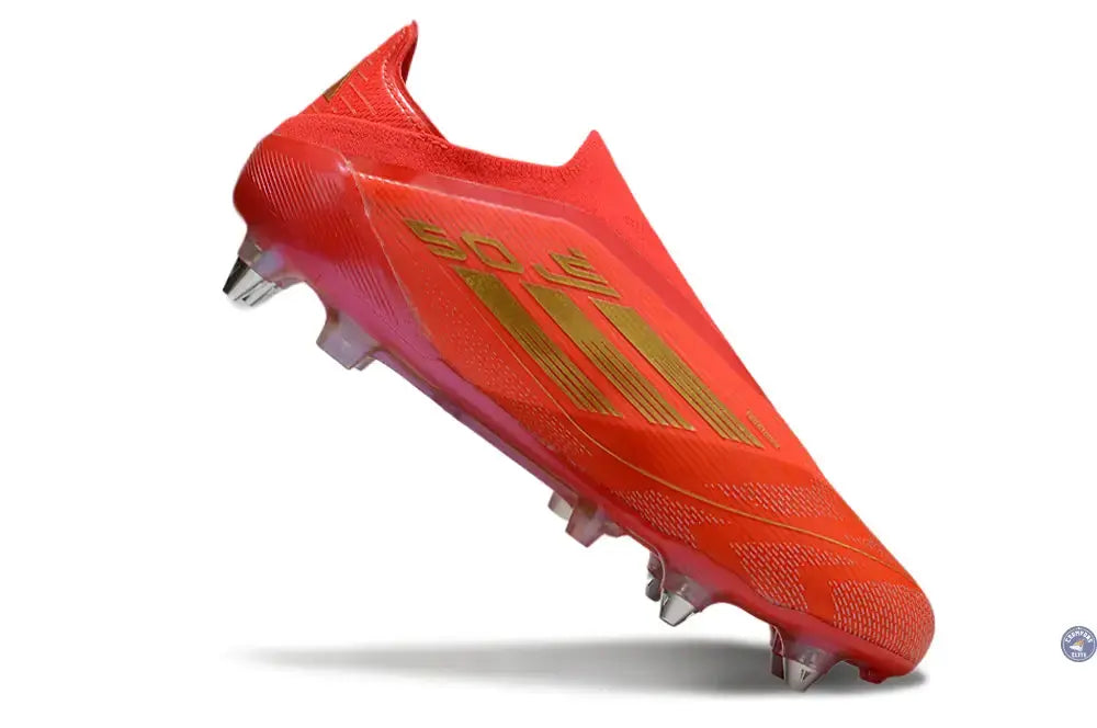 F50 Elite Laceless SG Two Horizons - Rouge/Doré/Rouge ÉDITION LIMITÉE
