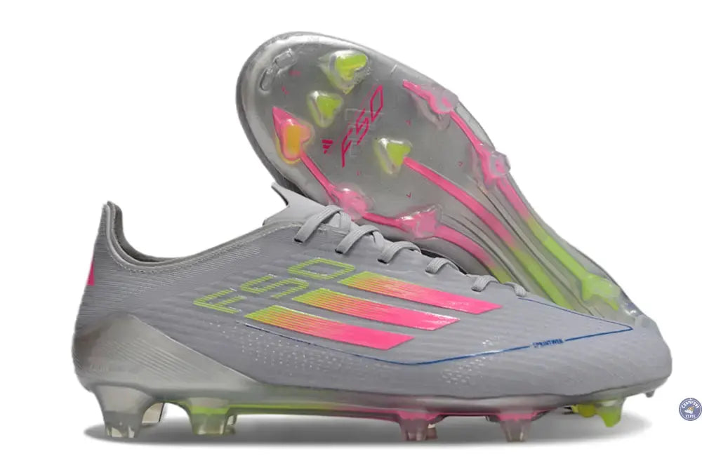 F50 Elite Lacets FG - Gris/Multicolor