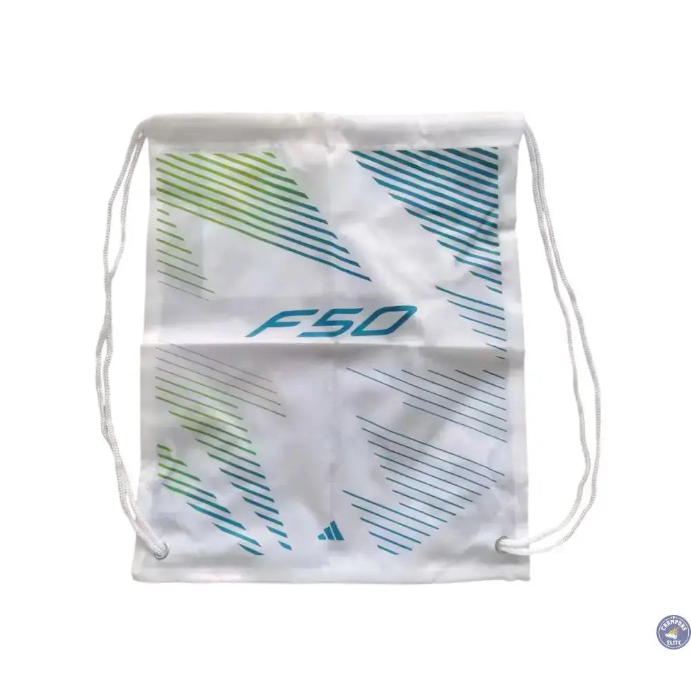 F50 Elite Lacets FG Polar Victory - Blanc/Argenté/Bleu
